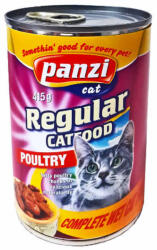 Panzi Regular Adult (szárnyas) konzerv - Felnőtt macskák részére (415g) (306209)