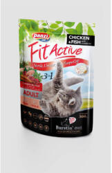 Panzi Panzi FitActive Cat 3in1 Adult (baromfi, hal) száraztáp - Felnőtt macskák részére (300g) (308999)