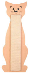 TRIXIE Cat Scratching Board - kaparófa (figurás, natúr/bézs) macskák részére (21x58cm) (028-43161)