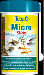 Tetra Micro Sticks - főtáplálék (lebegő, lassan süllyedő) apró díszhalak részére (100ml/45g) (277526)