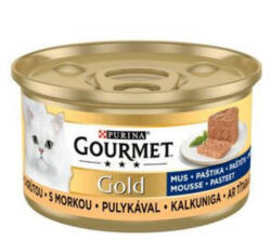 Mars-Nestlé GOURMET GOLD Pástétom Pulykával nedves macskaeledel 85g (776533)