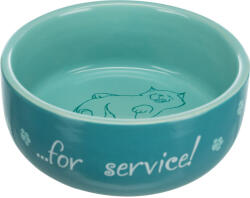 TRIXIE Ceramic Bowl - kerámia tál (színes) macskák részére (0, 3l /Ø11cm) (028-24793)