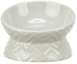 TRIXIE Ceramic Bowl - kerámia tál (taupe) macskák részére (0, 15l /Ø13cm) (028-24808)