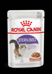 Royal Canin Feline Adult (Sterilized Gravy) - alutasakos (hús, pecsenyelé) eledel macskák részére (85g) (RC311301)