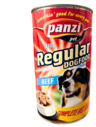 Panzi Regular konzerv kutyáknak (1240g) - marha (302904)