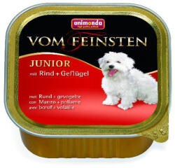 Animonda Vom Feinsten Junior (marha, baromfi) alutálkás - Kölyök kutyák részére (150g) (600-82972)