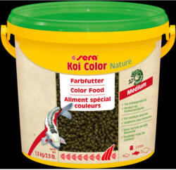 Sera Koi Color Nature Medium - granulátum táplálék tavihalak részére (3, 8liter/1, 3kg) (2070225)