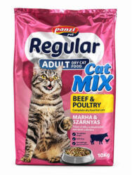 Panzi száraztáp Cat-Mix 10kg Marhás - Szárnyas - Felnőtt macskák részére (318547)