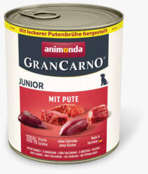 Animonda GranCarno with turkey Junior (pulykával) nedves eledel - kölyök kutyák részére (800g) (600-82475)