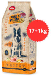 Alice Professional Akciós Túltöltött alicePROFESSIONAL 17+1kg Adult CROQUETTES Pork&Potato száraztáp - Felnőtt kutyák részére (300859TT)