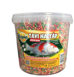 TRÓPUS Trópus Tavi aranyhaltáp médium 5, 5l/vödör (531427)