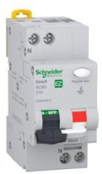 Schneider Electric Easy9 Disjuctor Diferential RCBO 1P+N C 10A 30mA 6kA AC EZ9D35610 (EZ9D35610)