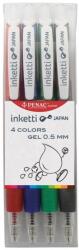 PENAC Set 4 pixuri cu gel PENAC Inketti - culori asortate (P-BA3601EF-1WP4)
