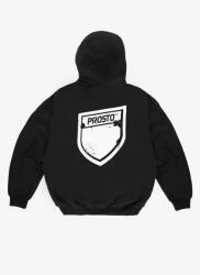 Prosto Férfi fekete kapucnis pulóver Prosto Shield Mini Splash S (5907494523839)