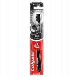 Colgate 360 Fogkefe Charcoal 1DB (8718951033856)
