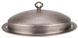 Horecano - Метално плато с капак овално 45x35см RUSTIC-(HC-84247)(SG-8671(A)) (0184247)