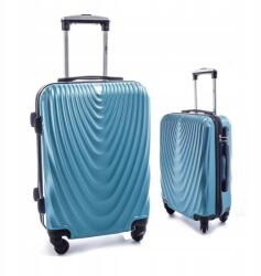RGL Sötét türkiz 2 darabos "Motion" kagyló bőrönd szett M XL méret (3501)