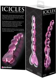 Pipedream - Icicles Bile anale din sticla - Icicles No. 43 Pink