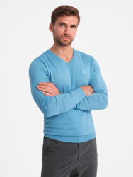 Ombre Clothing Елегантен мъжки пуловер BASIC с V-образно деколте Омбре Облекло Ombre Clothing | Sin | МЪЖЕ | XL