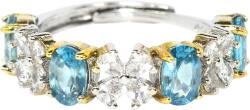 Frumoasa Venetiana Inel argint topaz (C3466)