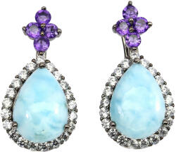 Frumoasa Venetiana Cercei argint larimar (C3465)
