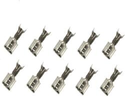 Somogyi Elektronic Set 10 papuci cablu mama 6.3x0.5mm cositoriti pentru cablu 0.5-1mm2 Somogyi Electronic KSH 6, 3-0, 5/Sn-10 (KSH 6,3-0,5/Sn-10)