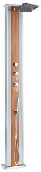 POOLSTAR Dus Solar Hibrid Dada Straight 40L, Gri si Lemn, Poolstar (DS-D463AW)