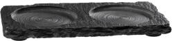  Platou ardezie cu amprenta 15x8cm (00971) Tava