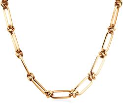 SAVICKI Colier argint placat cu aur 43 cm - savicki - 1 083,00 RON