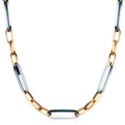 SAVICKI Colier argint placat cu aur 45, 5 cm