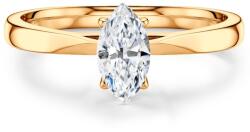 SAVICKI Inel de logodnă Savicki: aur galben, diamant de laborator - savicki - 6 429,00 RON