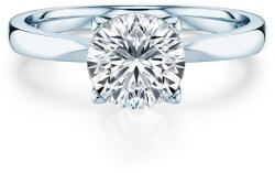 SAVICKI Inel de logodnă Savicki: aur alb, diamant de laborator - savicki - 8 349,00 RON