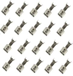 Somogyi Elektronic Set 20 papuci cablu mama 6.3x0.5mm cositoriti pentru cablu 0.5-1mm2 Somogyi Electronic KSH 6, 3-0, 5/Sn-20 (KSH 6,3-0,5/Sn-20)