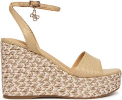 GUESS Platforme Everly FLJERLELE04 natu (FLJERLELE04 natu)