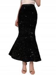 Shein Egyenes Flitteres MIDI Szoknya__l