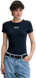 Tommy Hilfiger Tricou Dama, Tommy Hilfiger, Bumbac, Logo (DW0DW20913_BLC1G_M)