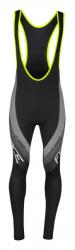Force Pantaloni Force F58 cu bretele si bazon negru/gri L