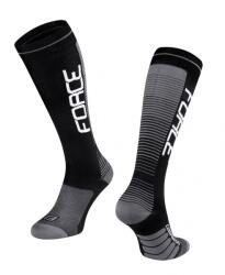 Force Sosete Force F Compress, negru/gri XXS-XS (33-35)