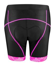 Force Pantaloni scurti cu bazon Force Rose Lady, negru/roz XS