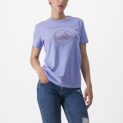 Castelli Tricou casual Castelli Pedalare Tee, de dama, Violet, M