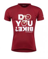 Force Tricou ciclism Force Bike, rosu, XXL
