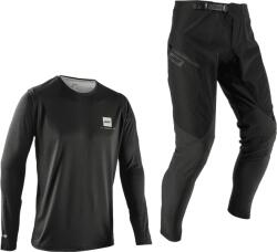Leatt Bluza si Pantaloni Leatt Ride Kit MTB 1.0 Ghost Black XS