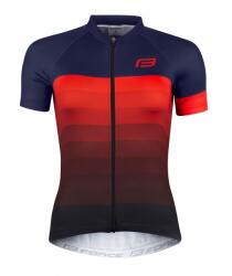 Force Tricou Force F Ascent Lady albastru/rosu XL