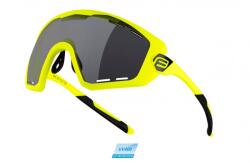 FORCE Ochelari Force Ombro Plus, lentila negru laser, fluo mat