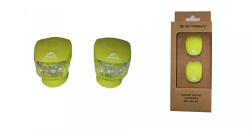 Sprint Set lumini fata/spate Sprint din silicon verde