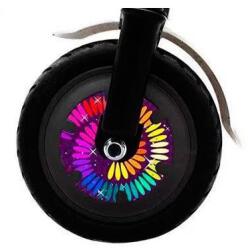 Fivestars Autocolant vinil roata fata (motor) pentru trotineta Xiaomi -Indian Color