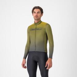 Castelli Tricou cu maneca lunga Castelli Apice Thermal Salvie/Albastru/Mango Mojito L