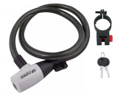 FORCE Lacat Force F Ron 80cm/12mm Negru cu suport