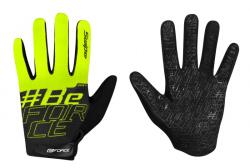Force Manusi Force MTB SWIPE, Negru/Verde fluo XXL