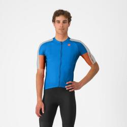 Castelli Tricou cu maneca scurta Castelli Entrata 6, pentru barbati, albastru Italia/gri argintiu-maro mocha, L